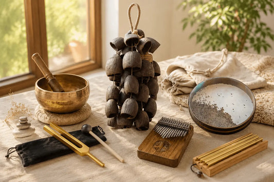 7 best beginner sound healing instruments collection for US home stress relief and meditation